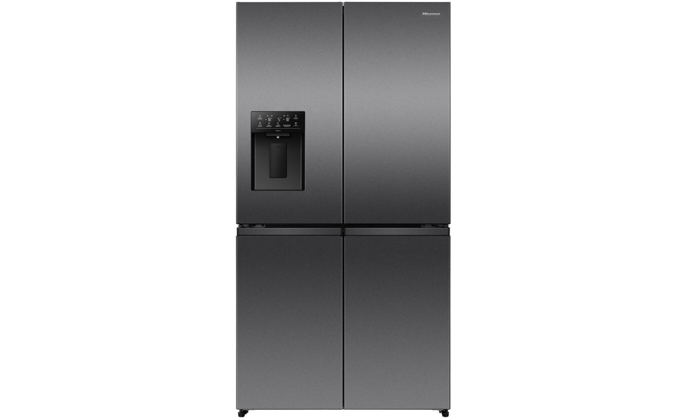 Hisense 640L PureFlex French Door Fridge (Dark Stainless Steel) HRCD640TBW