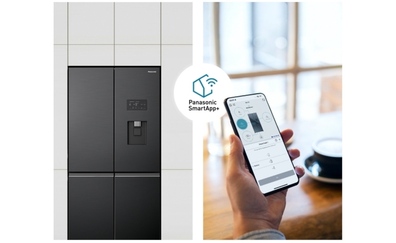 Panasonic 618L PRIME+ French Door Fridge (Carton Damage) NRXY680LVKACD