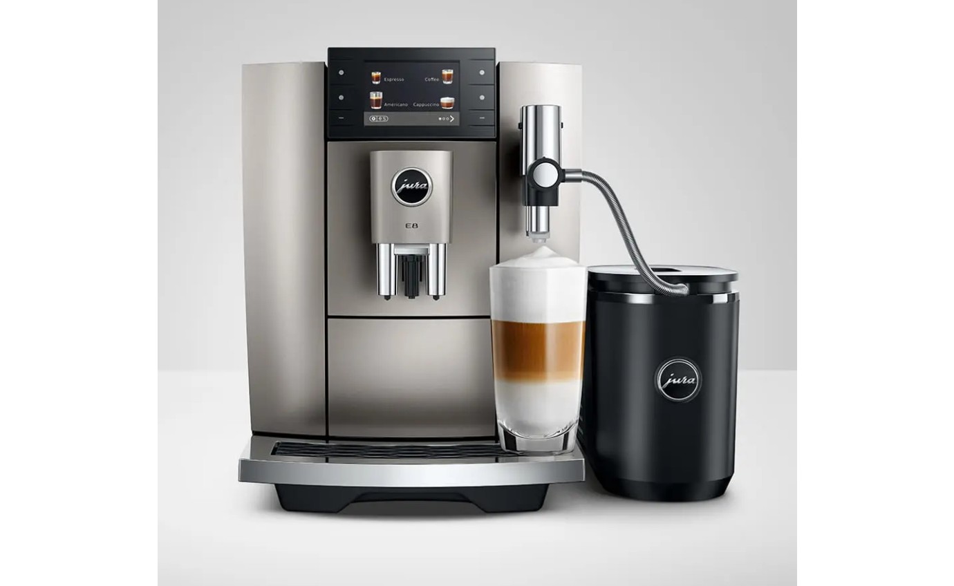 Jura E8 Automatic Coffee Machine (Midnight Silver) 15721