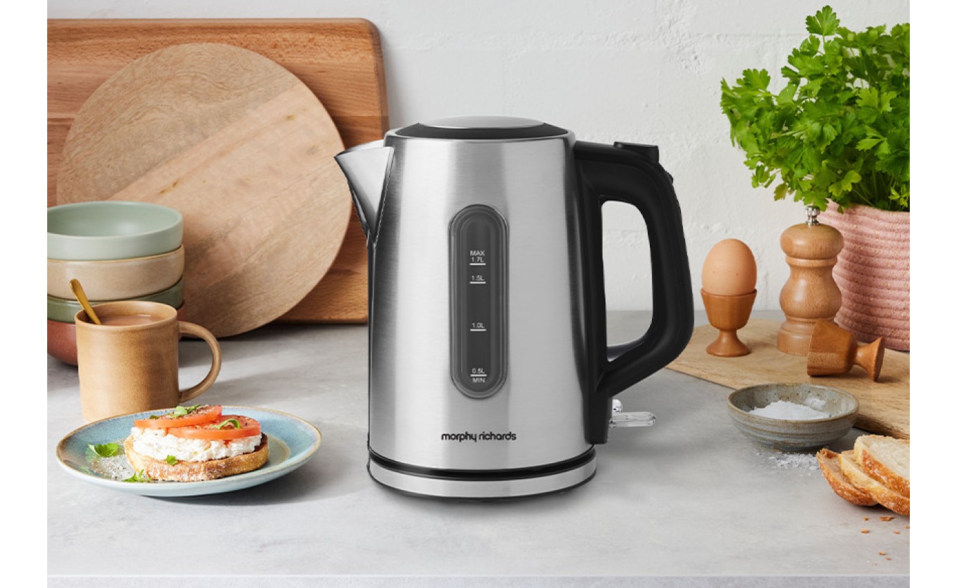 Morphy Richards Equip 1.7L Jug Kettle (Stainless Steel) MREK17SS