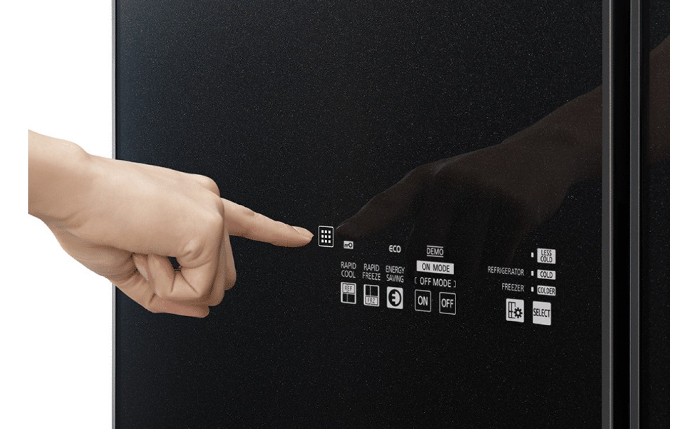 Mitsubishi 635L Quad Door Fridge (Dark Silver) MRLA635ERGDSA