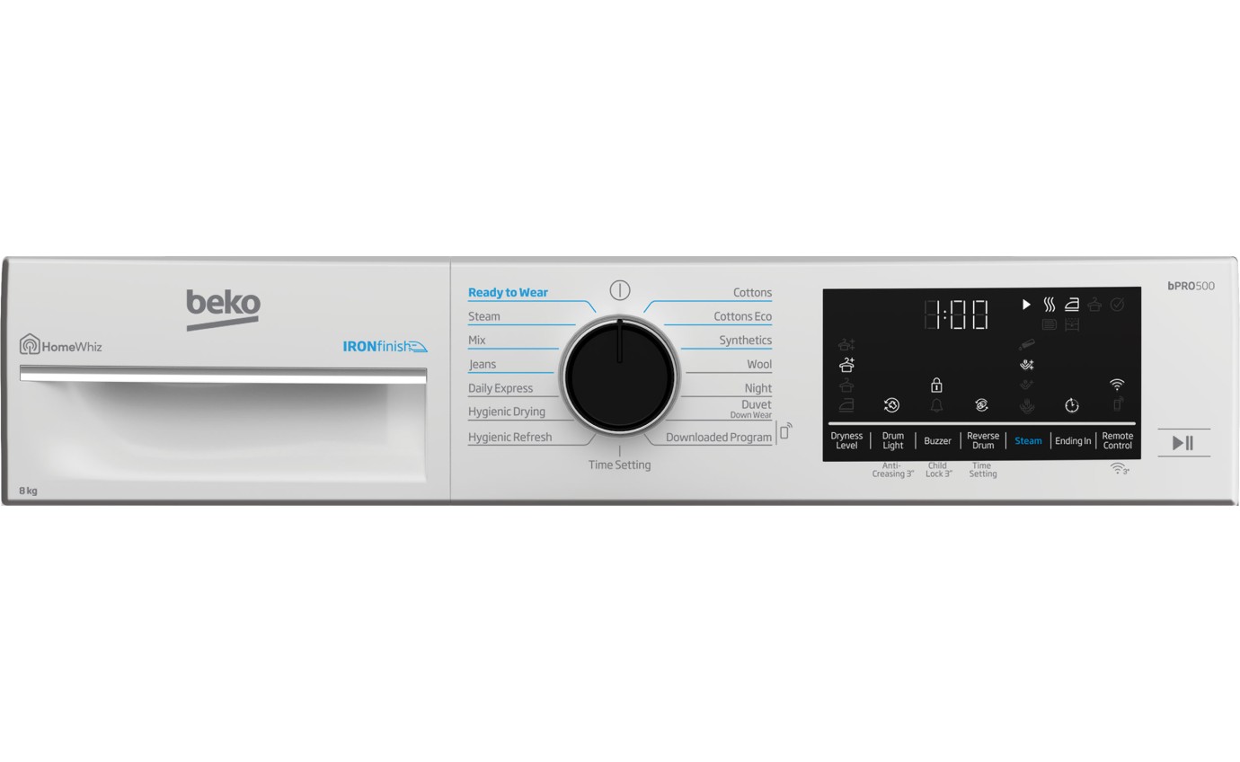 Beko 8kg Heat Pump Tumble Dryer BDPB802SW