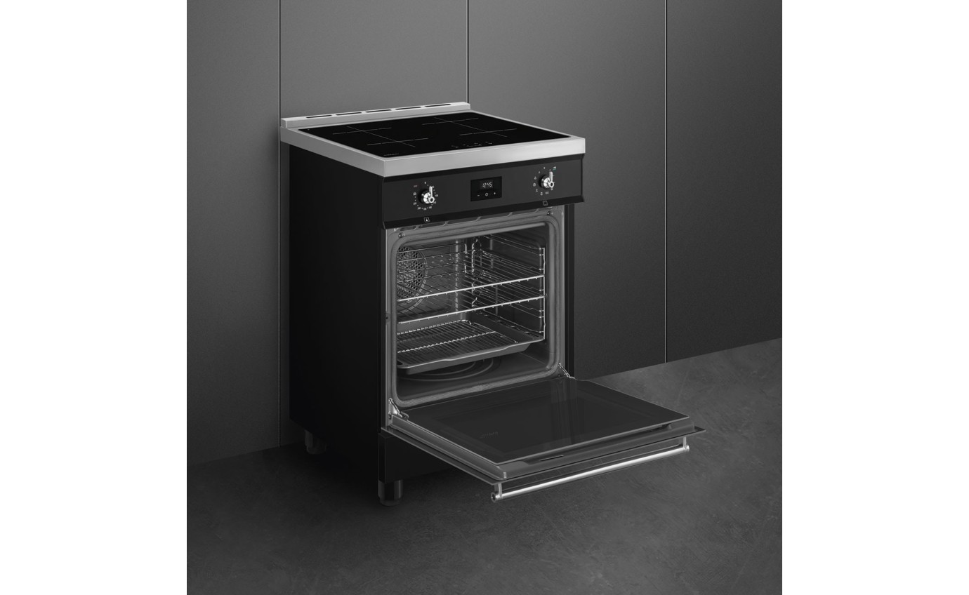 Smeg 60cm Classic Pyrolytic Freestanding Cooker C6IPBLT2
