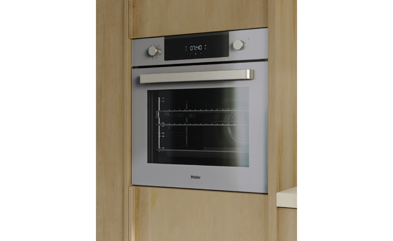 Haier 60cm 500 Series Built in Oven 7 Function, Air Fry, Steam Assist HWO60S7EG5