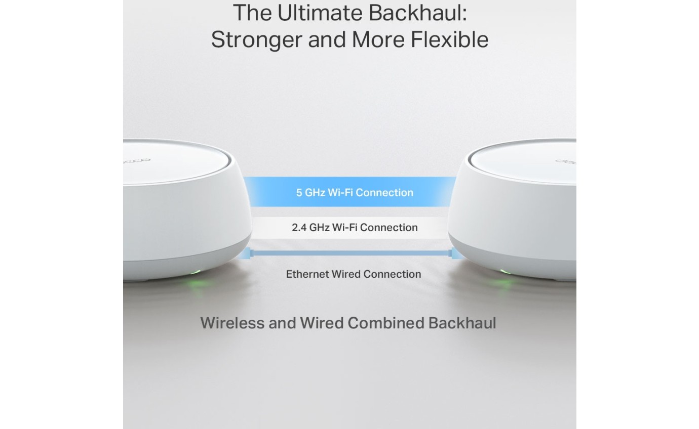 TP-Link Deco BE5000 Whole Home Mesh Wi-Fi 7 System DECOBE253PACK