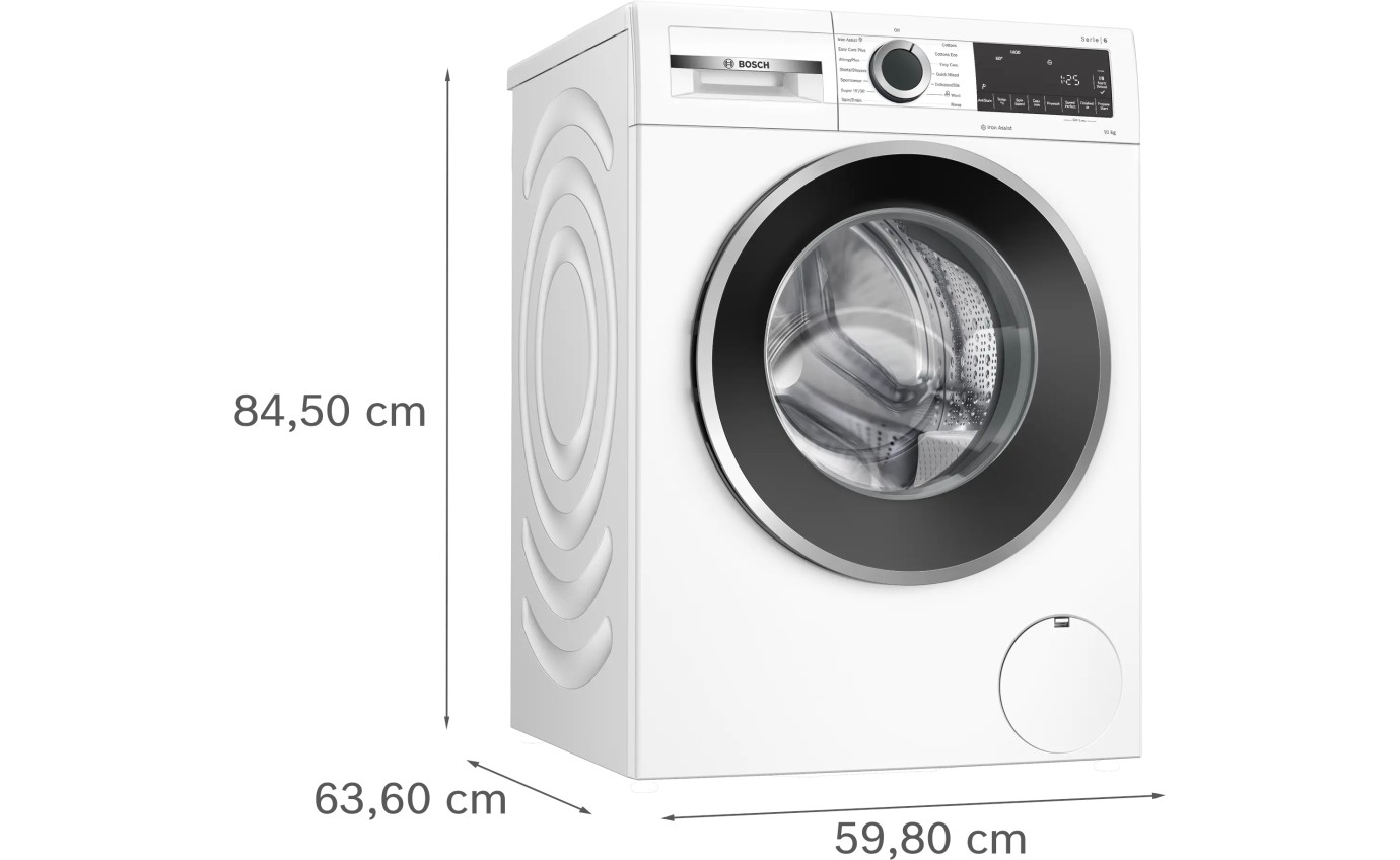 Bosch 10kg Series 6 Front Load  Washing Machine WGG254Z1AU