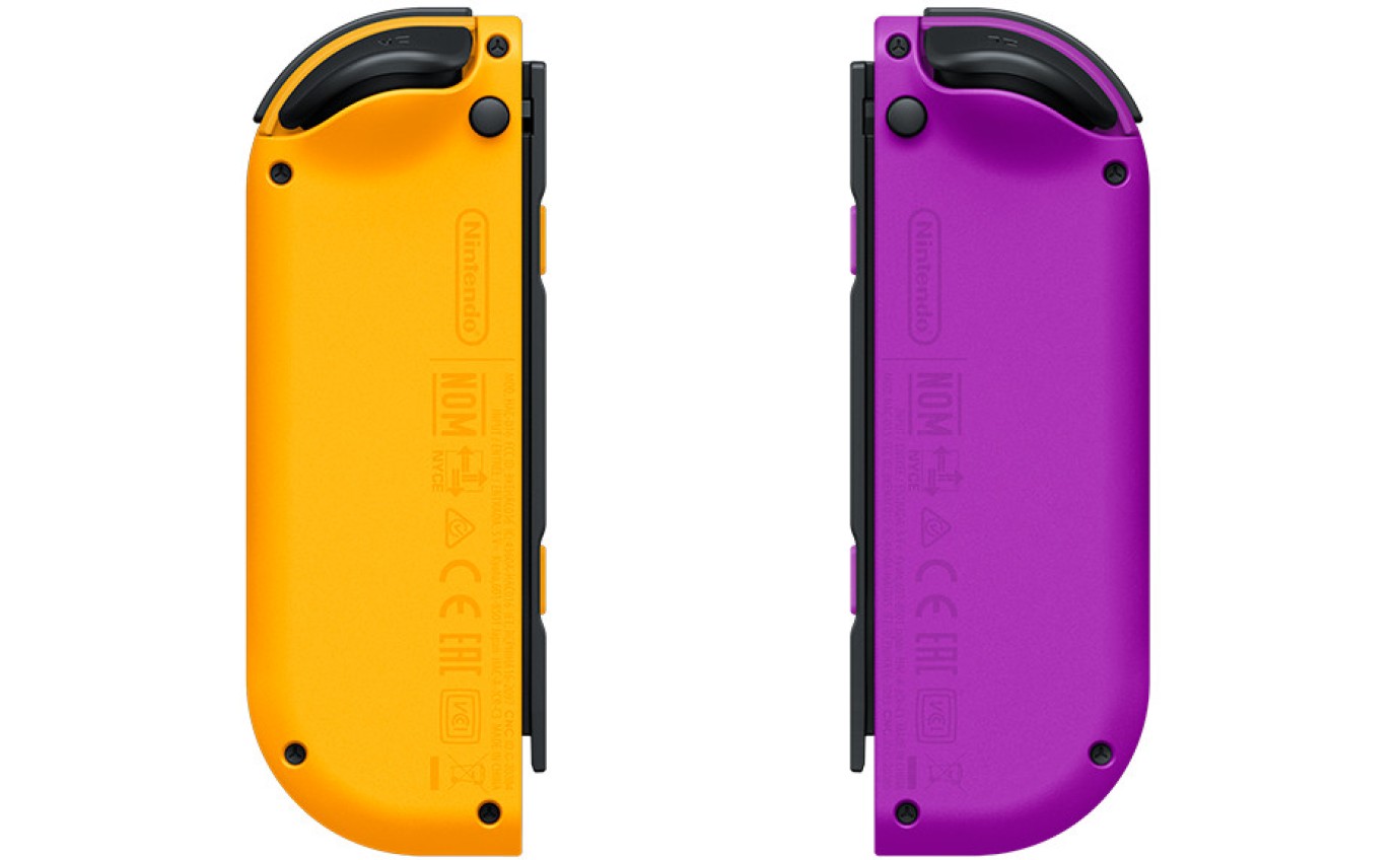 Nintendo Switch Joy-Con Controller Pair (Neon Purple & Orange) 151858