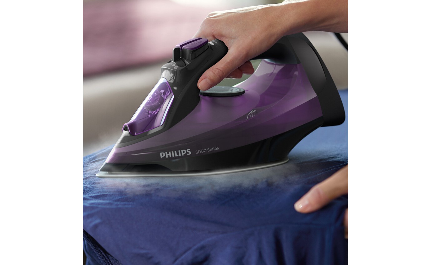 Philips 5000 Series Steam Iron (Deep Purple) DST503080