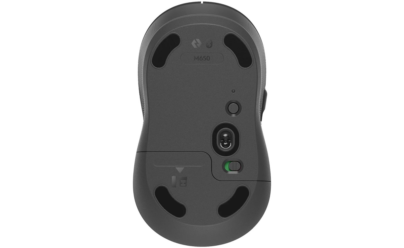 Logitech M650 Signature Wireless Mouse (Graphite) 910006262