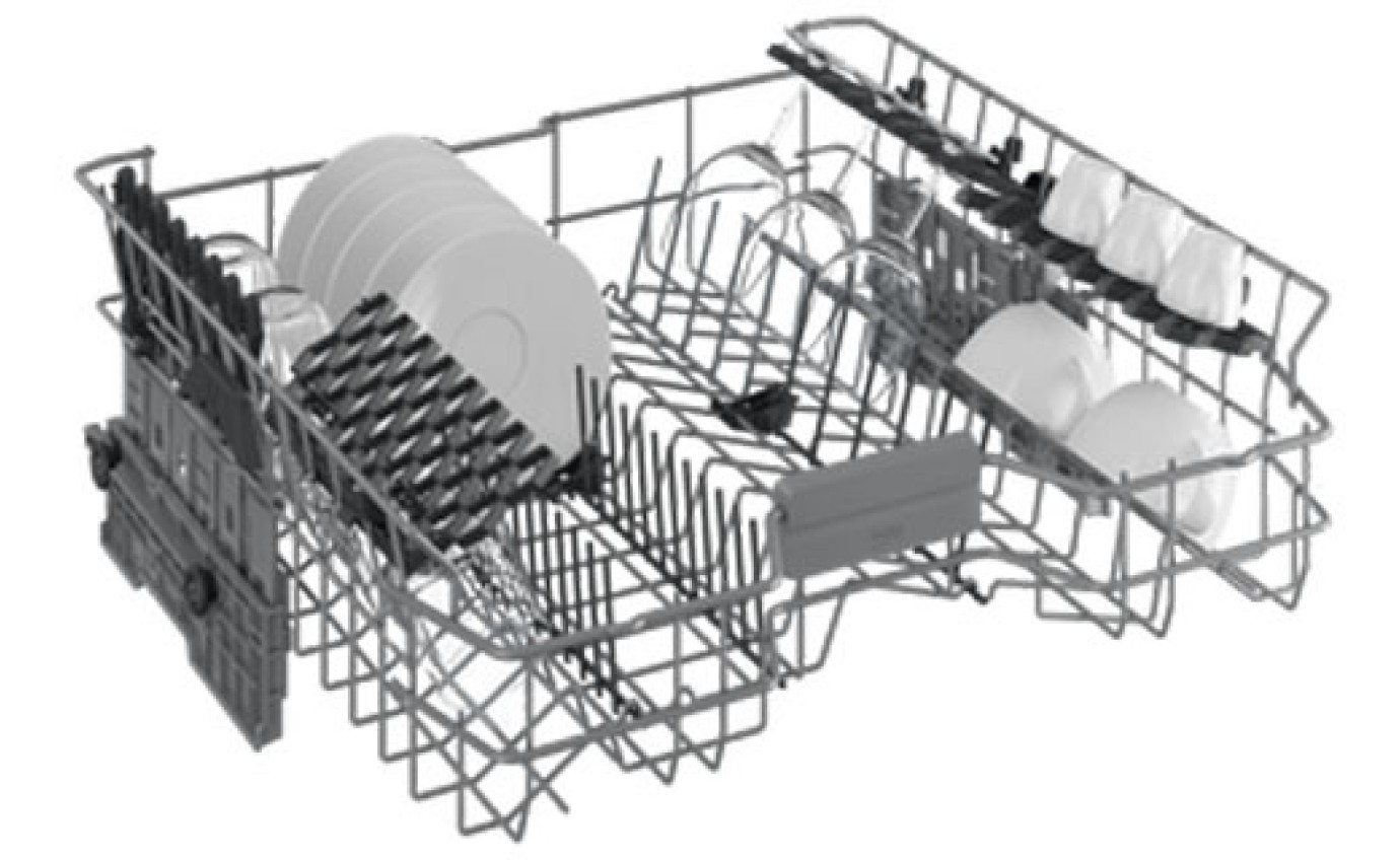 Beko 60cm Freestanding Dishwasher BDFB1630X