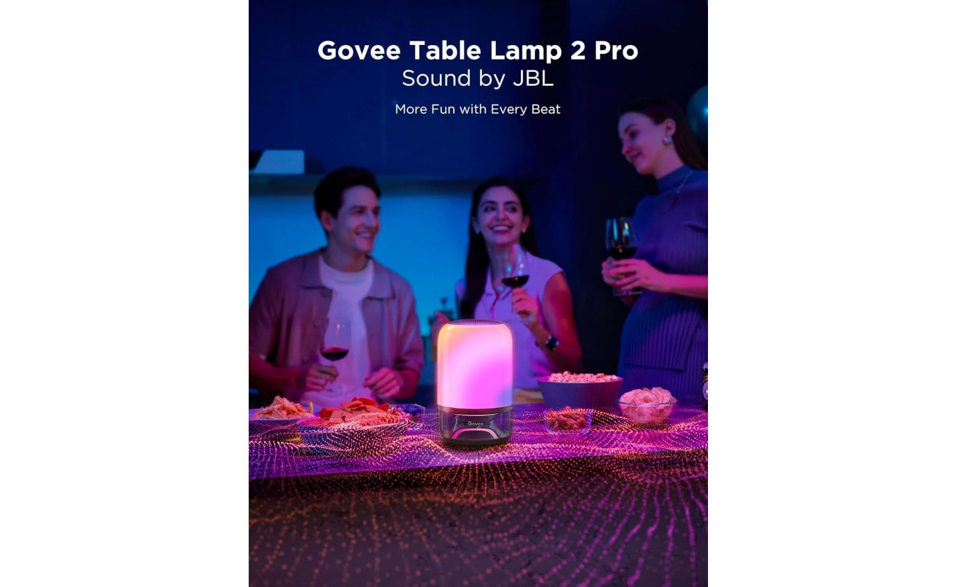 Govee Table Lamp 2 Pro x Sound by JBL H60205F1