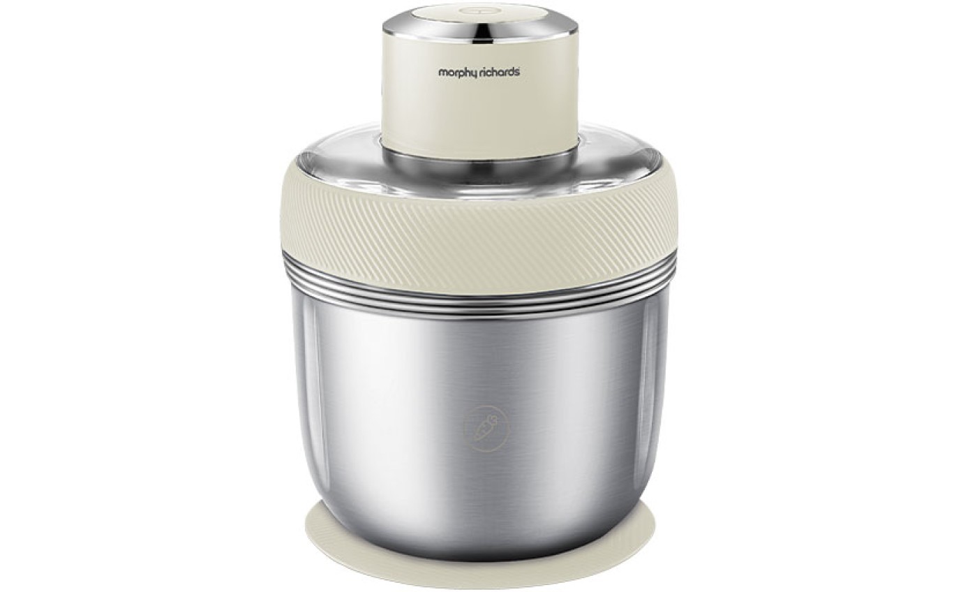 Morphy Richards Stainless Steel Chopper (White) MRCH35WT