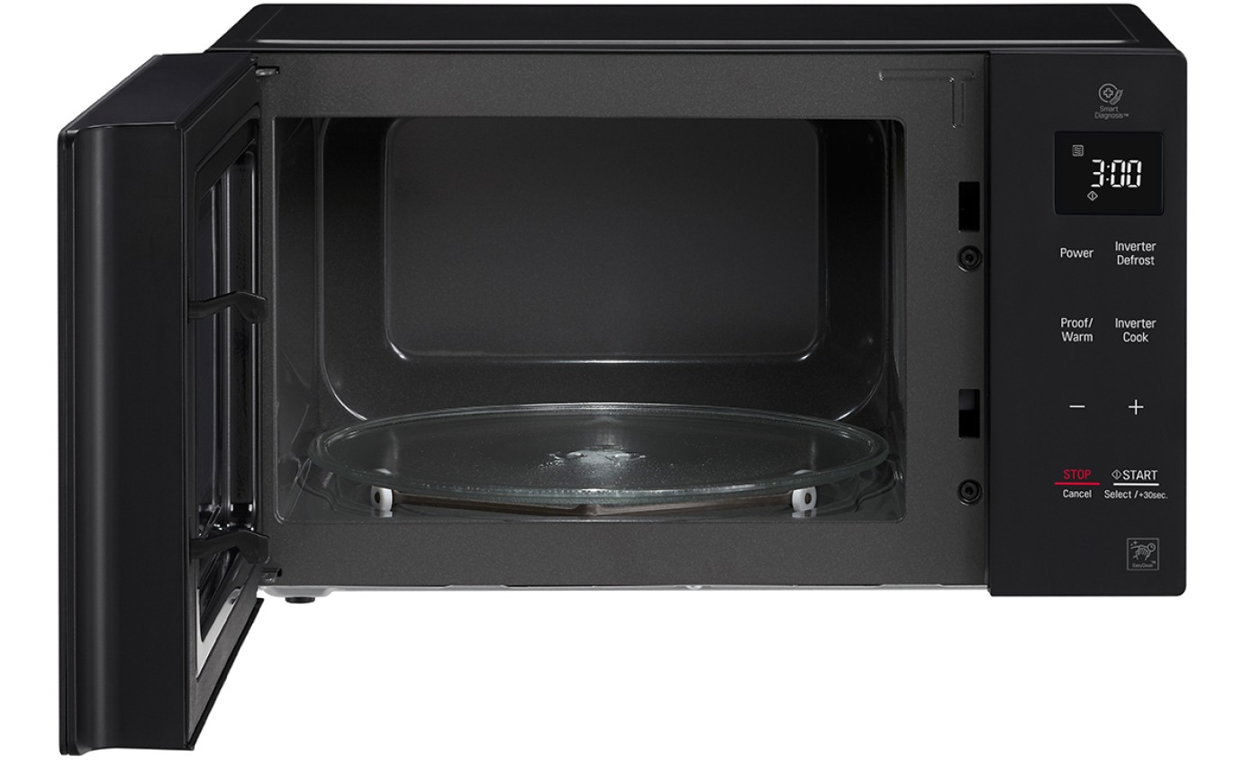LG 23L 1000W NeoChef Smart Inverter Microwave Oven (Black) MS2336DB