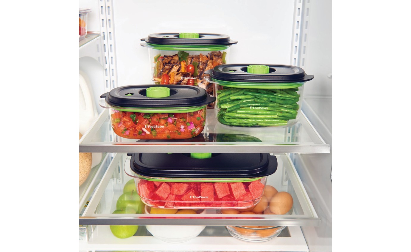 FoodSaver Preserve & Marinate 3 + 5 Cup Containers VS0660
