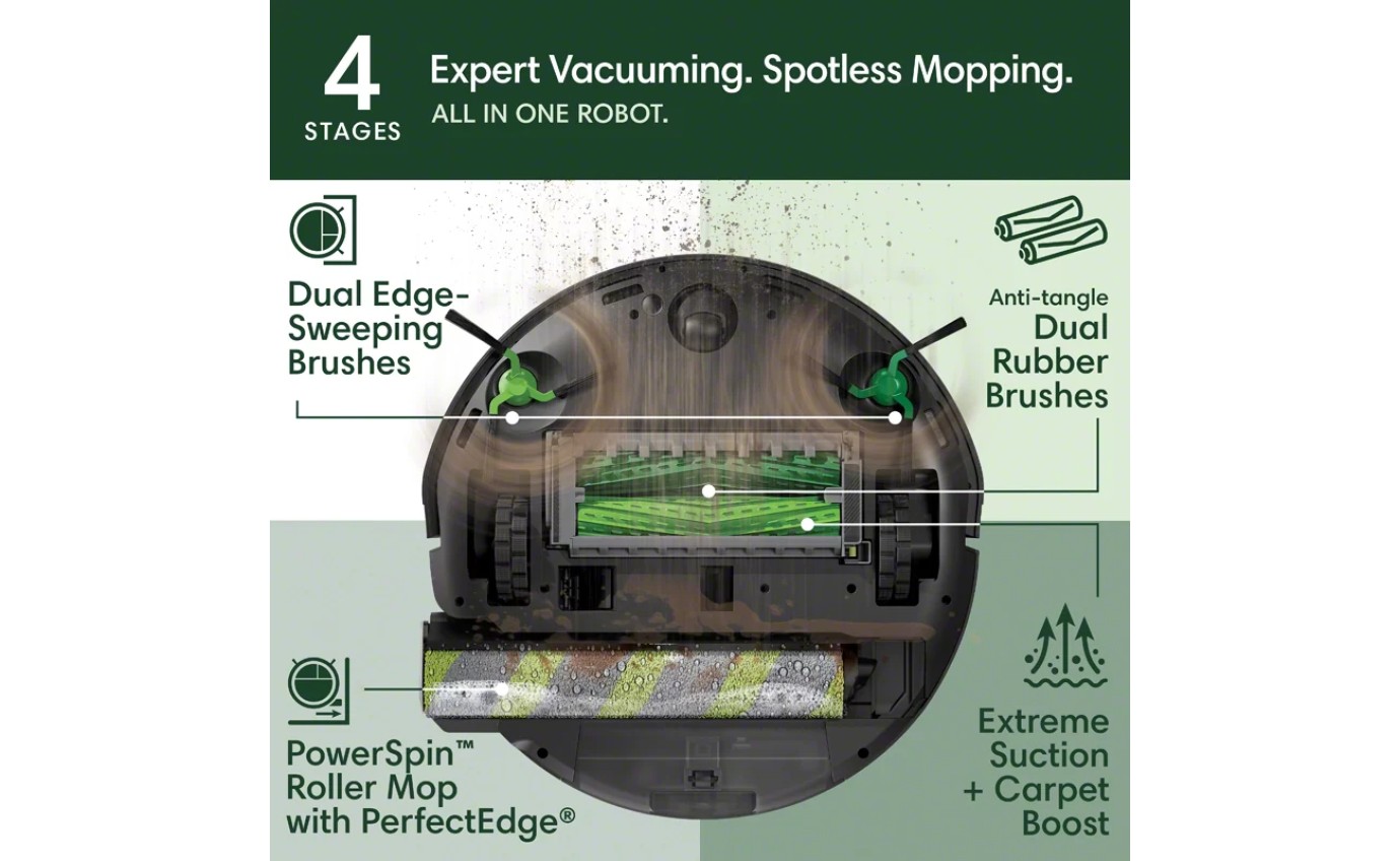 iRobot Roomba&reg; Max 705 Combo Robot + AutoWash&trade; Dock X185000