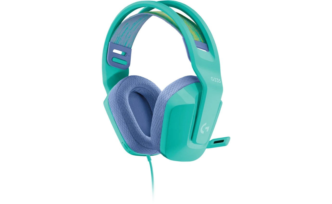 Logitech G G335 Wired Gaming Headset (Mint) 981001025