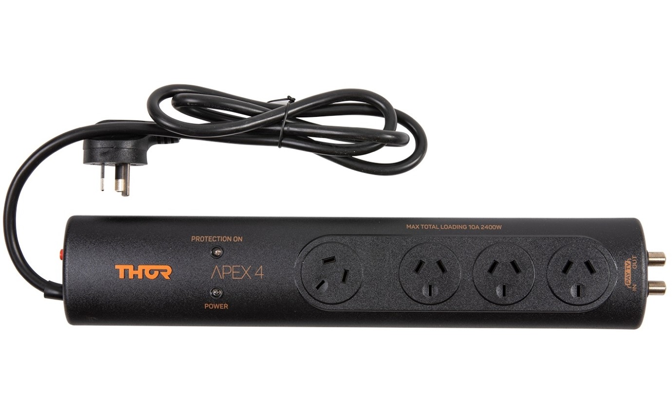 Thor Apex 4 Way Surge Protector with Apex Filtration D4PLUS