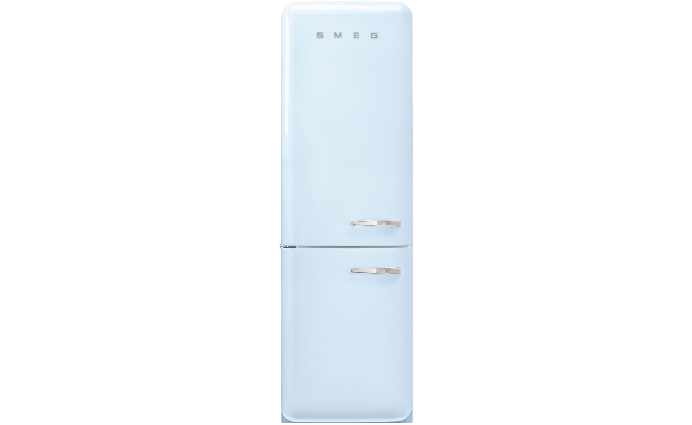 Smeg 331L 50s Style Retro Bottom Mount Fridge (Pastel Blue) FAB32LPB5AU