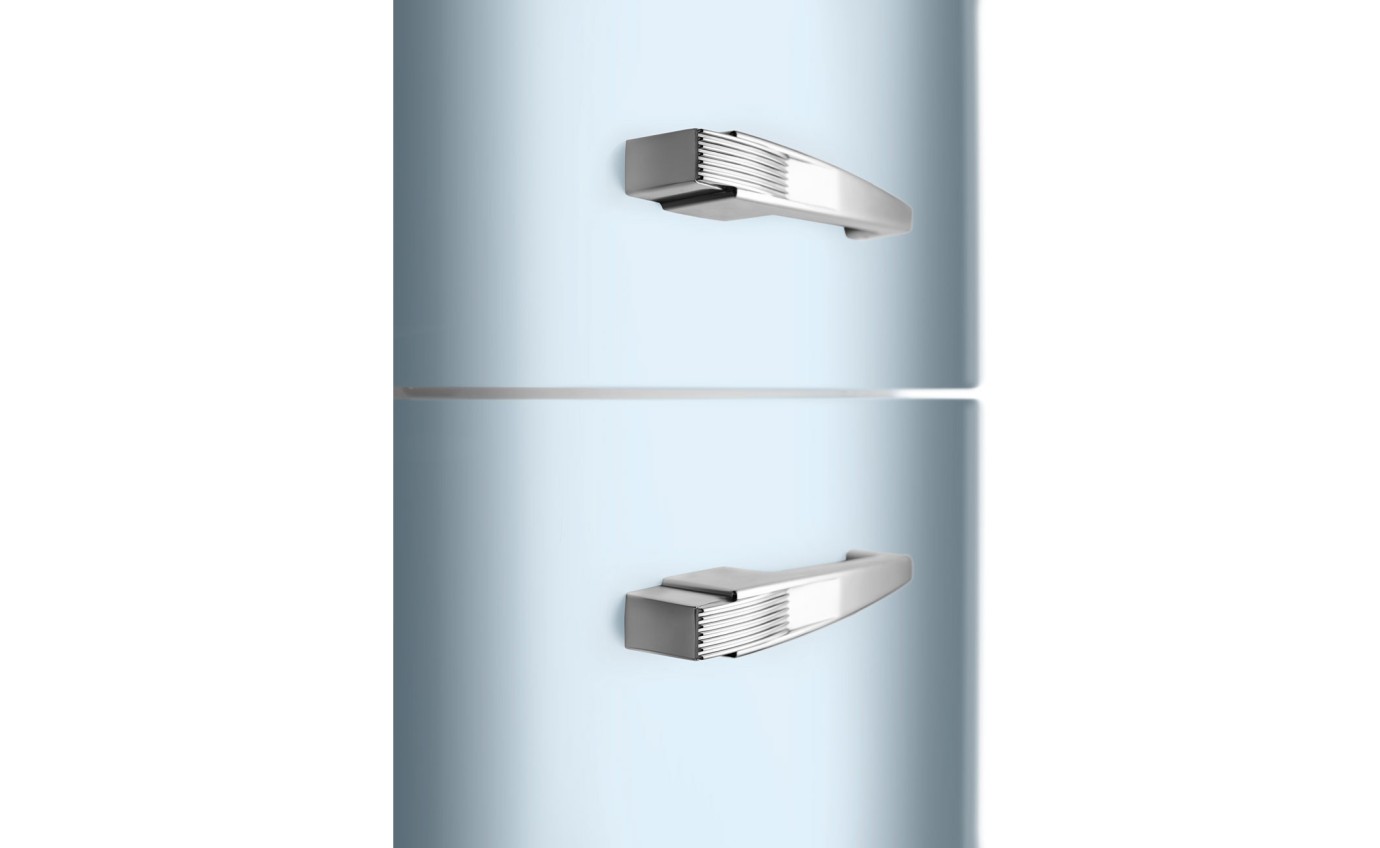 Smeg 331L 50s Style Retro Bottom Mount Fridge (Pastel Blue) FAB32RPB5AU