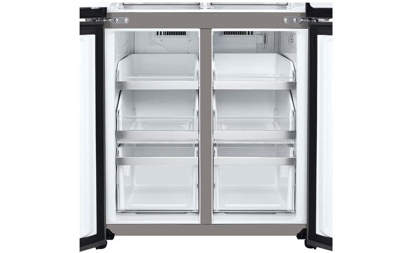 LG 530L Slim French Door Fridge (Stainless Steel) GFB505PL
