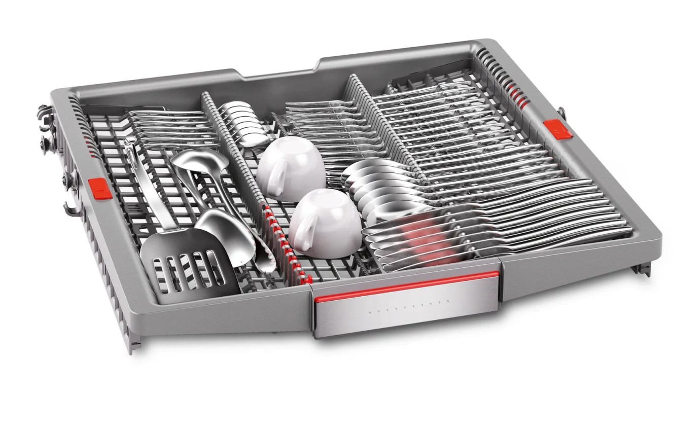 Bosch 60cm Series 8 Built-Under Dishwasher (Brushed Stainless Steel) SMU8ECS01A