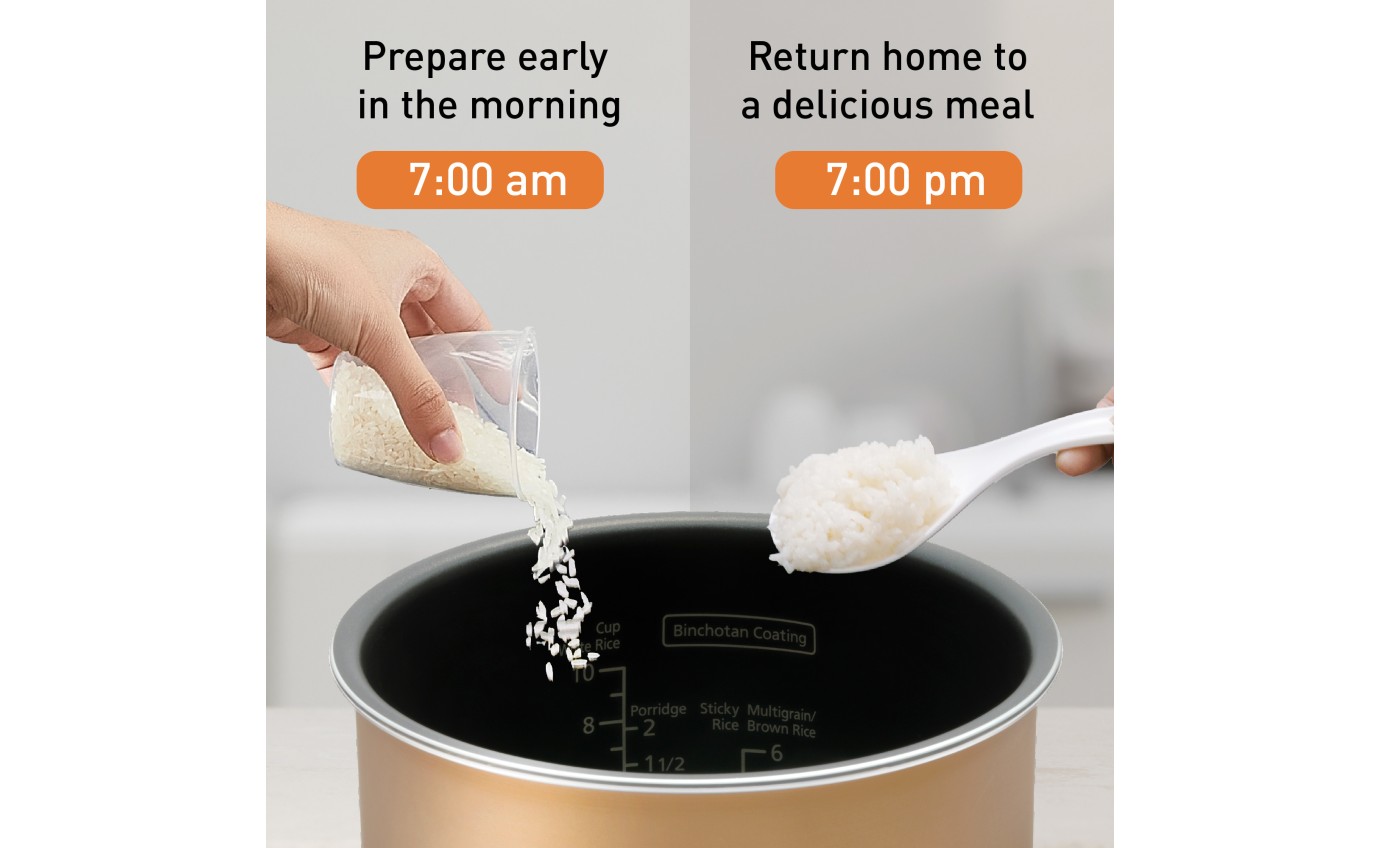 Panasonic Premium 10 Cup Rice & Multi Cooker SRDL184WST