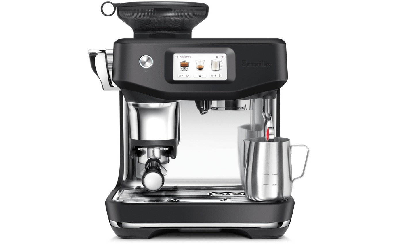 Breville the Barista Touch&trade; Impress Espresso Machine (Black Truffle) BES881BTR2