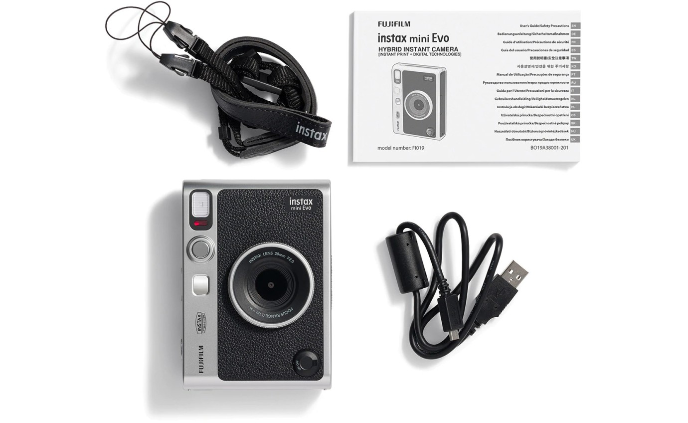 Fujifilm Instax mini Evo Camera (Black) 85373