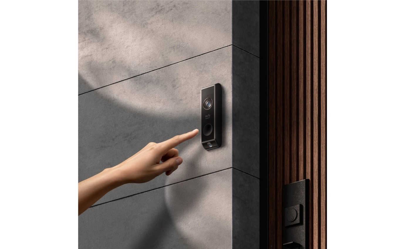 eufy Security Dual Camera Wireless 2K Video Doorbell E8213C12