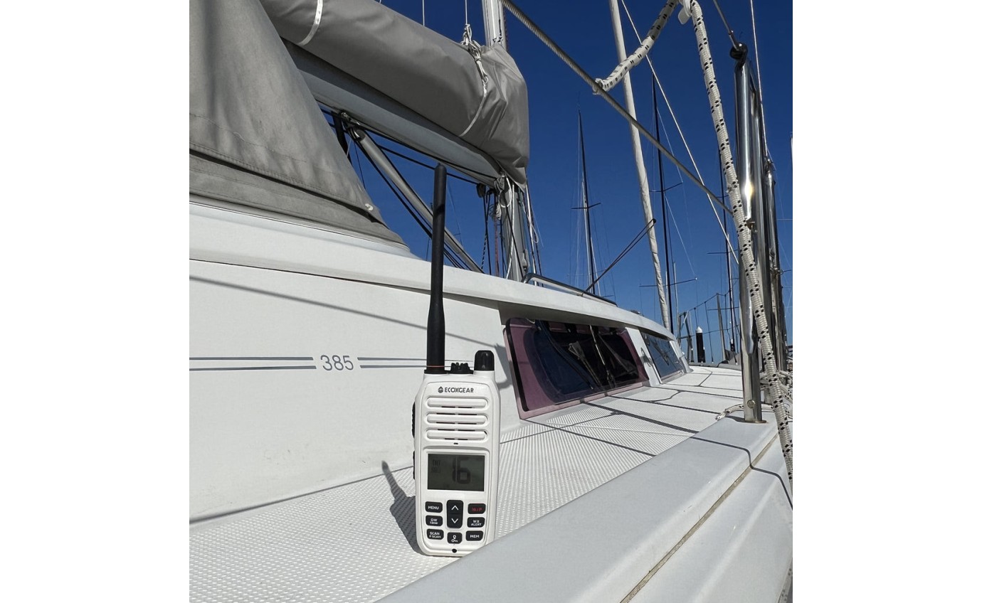 ECOXGEAR EXM300 6W IP67 VHF Marine Handheld Radio EXM600