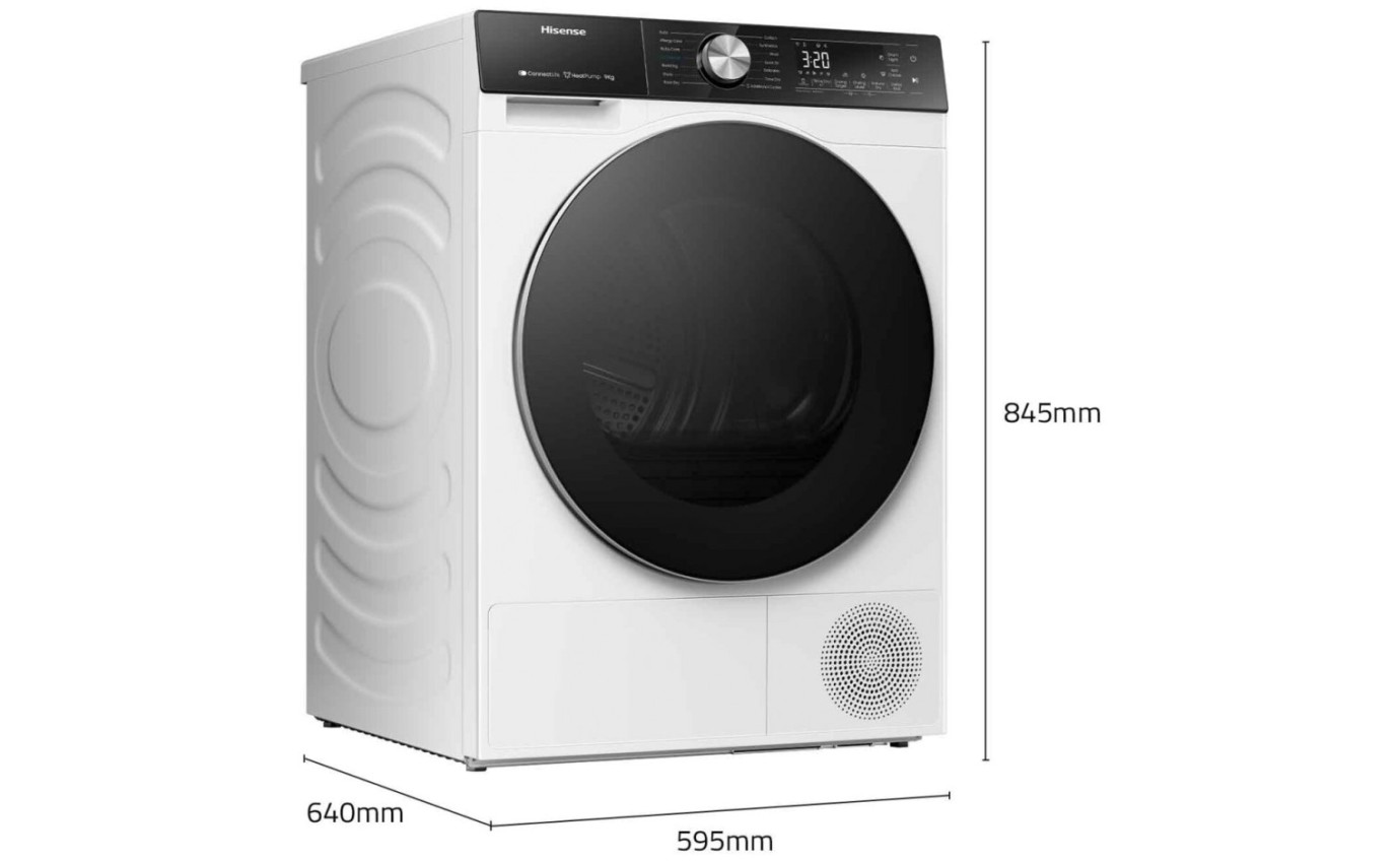 Hisense 9kg Series 5 Heat Pump Dryer HDF5S90H