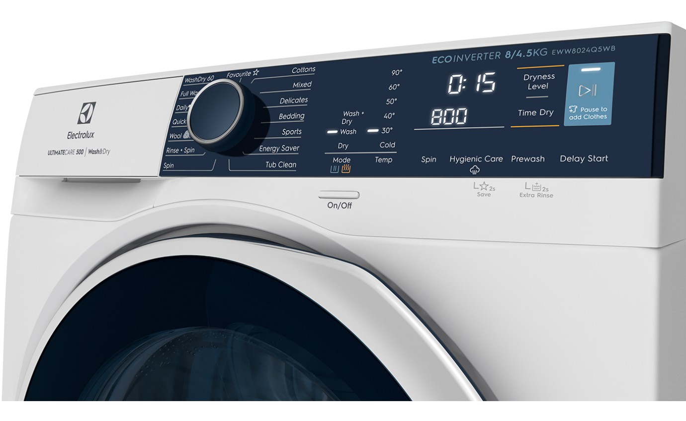 Electrolux 8kg/4.5kg Washing Machine/Dryer Combo EWW8024Q5WB