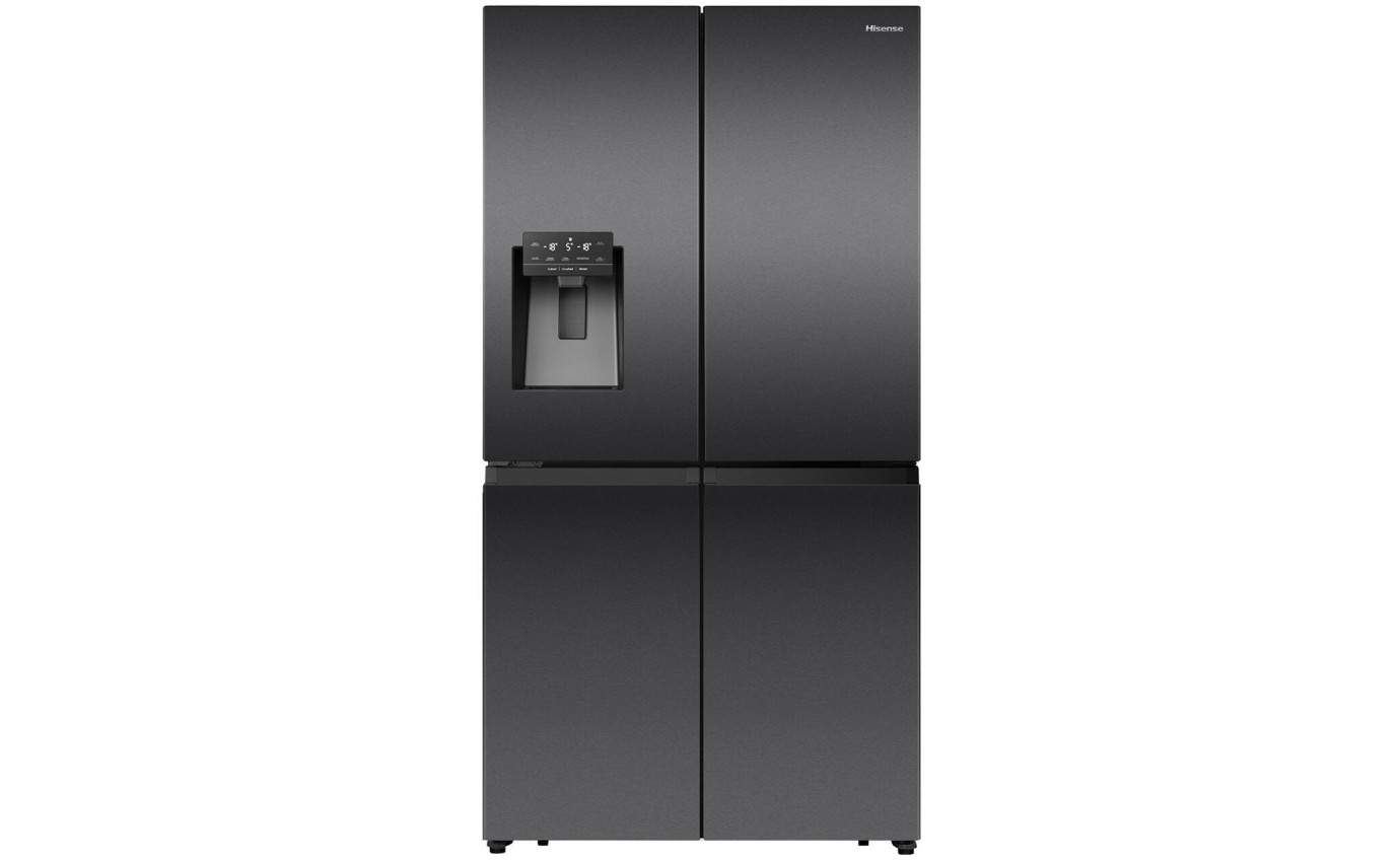 Hisense 585L French Door Refrigerator (Dark Stainless Steel) HRCD586TBWB