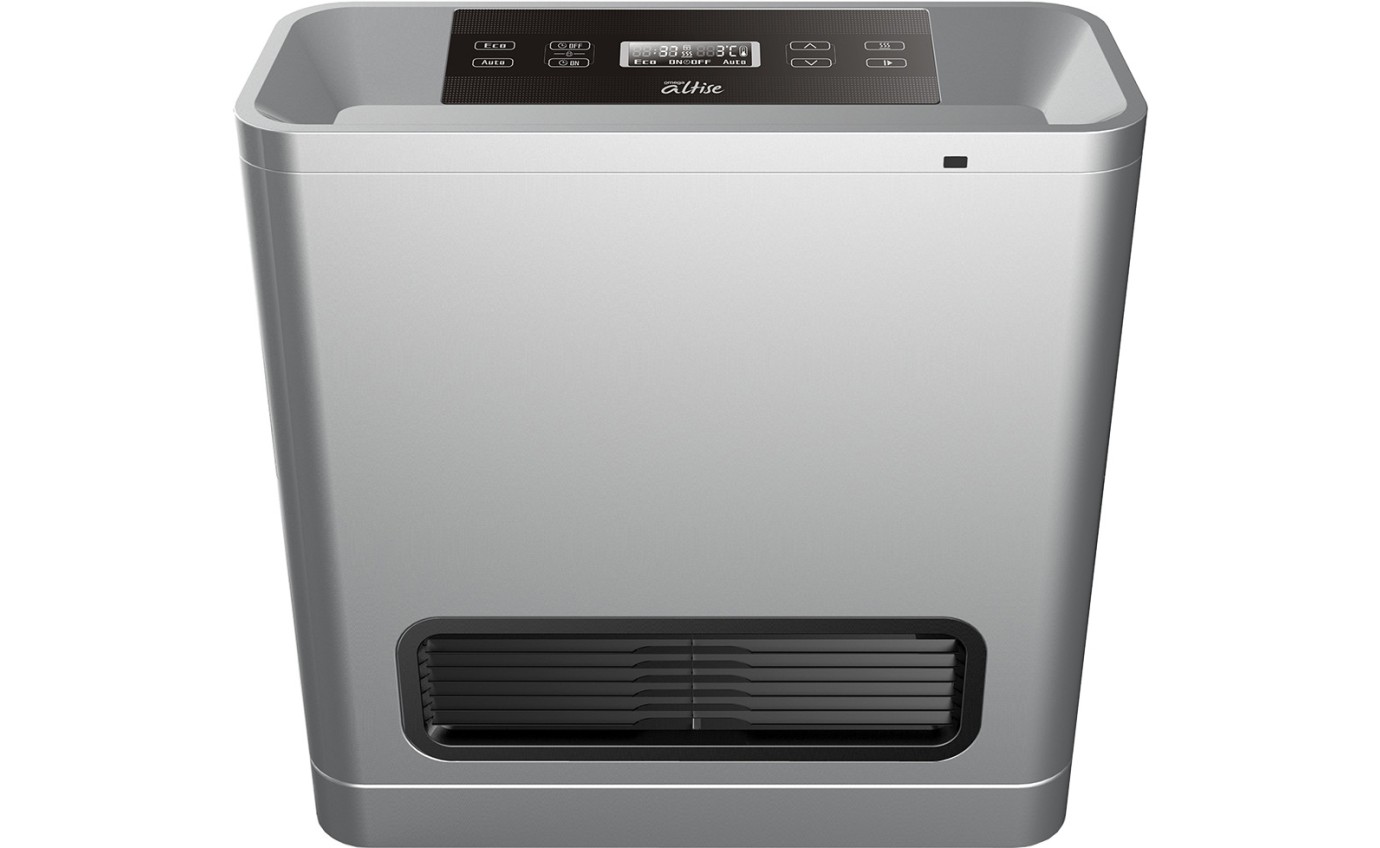 Omega Altise 15MJ Portable NG Gas Convection Heater (Silver) OAGCH15NGS