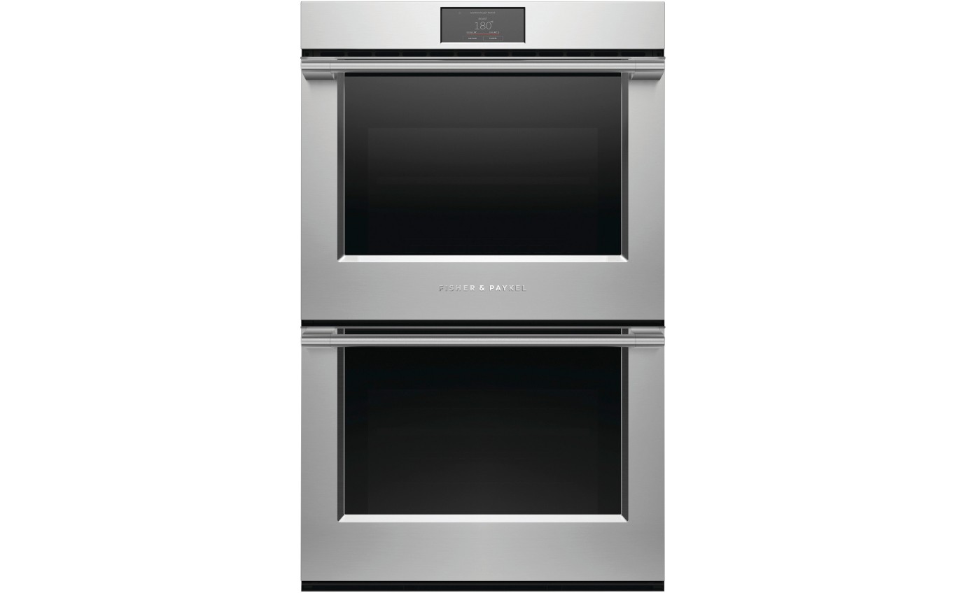 Fisher & Paykel 76cm Series 9 Professional Pyrolytic Double Oven OB76DPPTX1