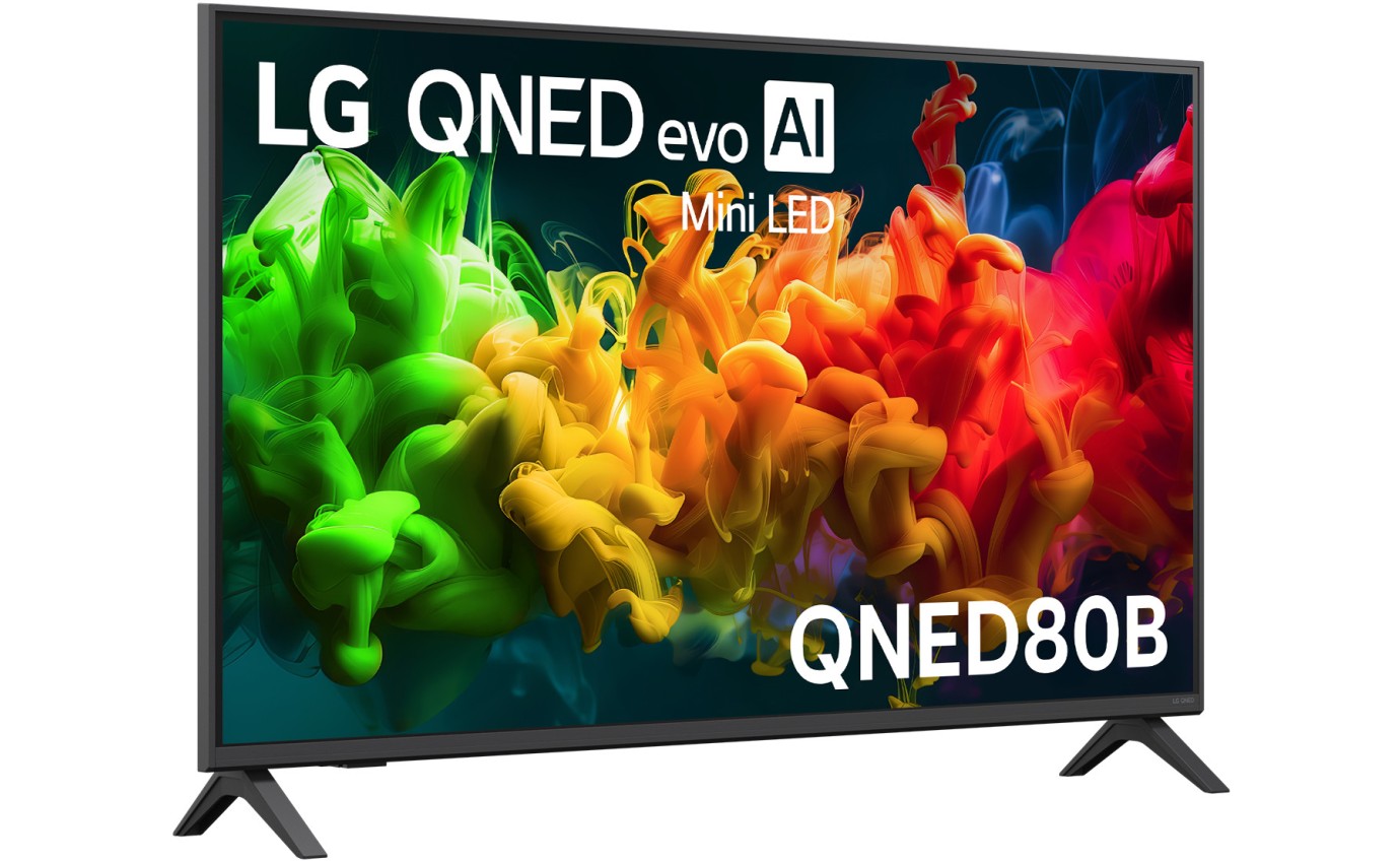 LG 43 inch QNED80B evo AI Mini LED 4K Smart TV 43QNED80BSA
