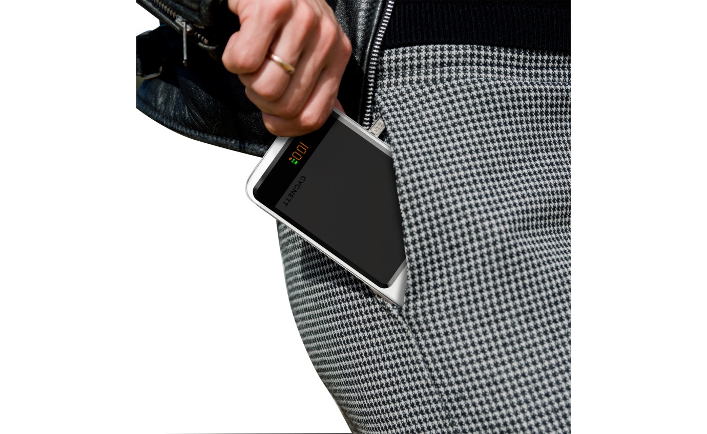 Cygnett MagSlim Magnetic Wireless Power Bank 10K (Black) 11901327394