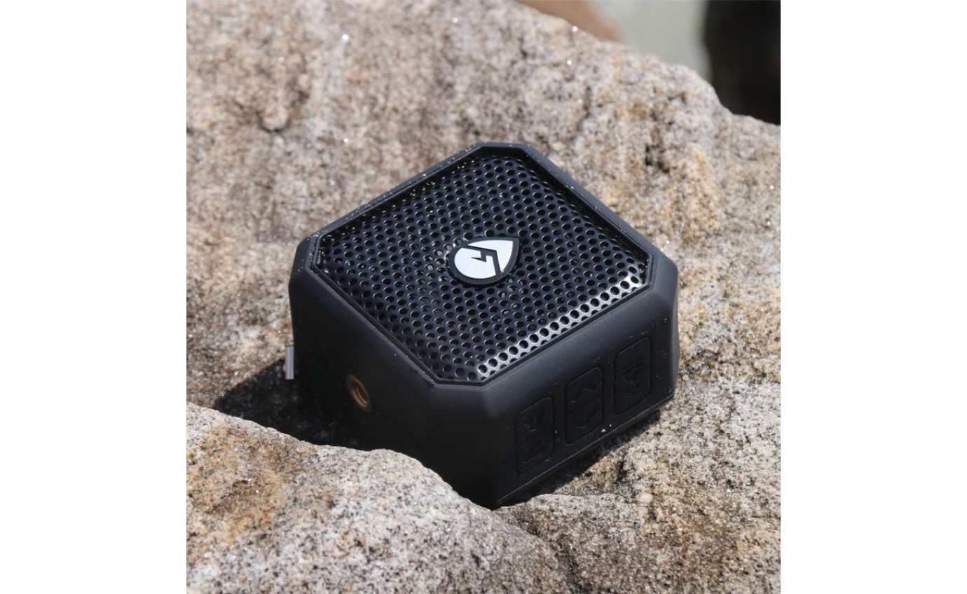 ECOXGEAR EcoPebble Lite Waterproof Bluetooth Outdoor Speaker (Black) GDIEXPLT501