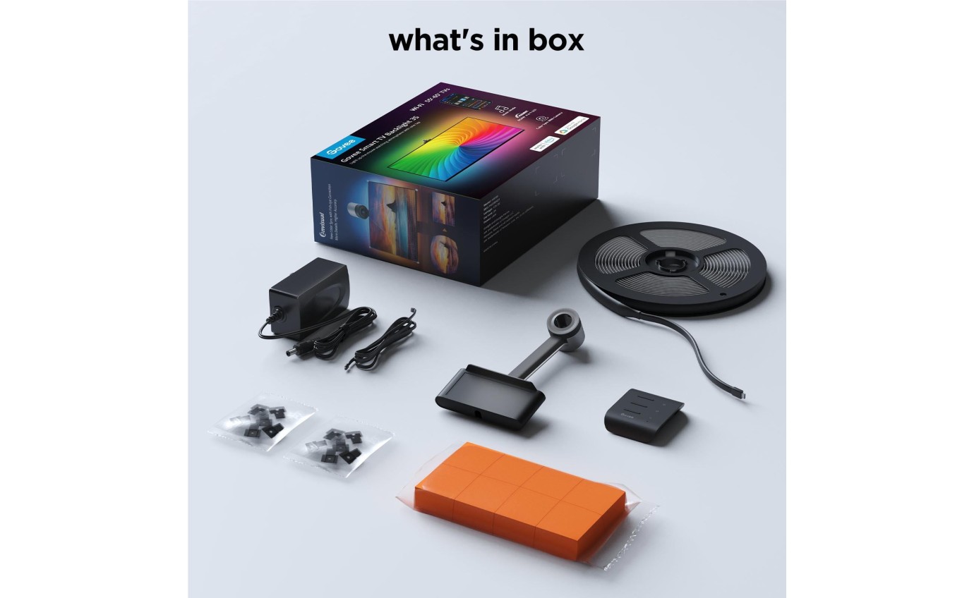 Govee Smart TV Backlight Kit 3S (55 inch-65 inch) H6098ED1