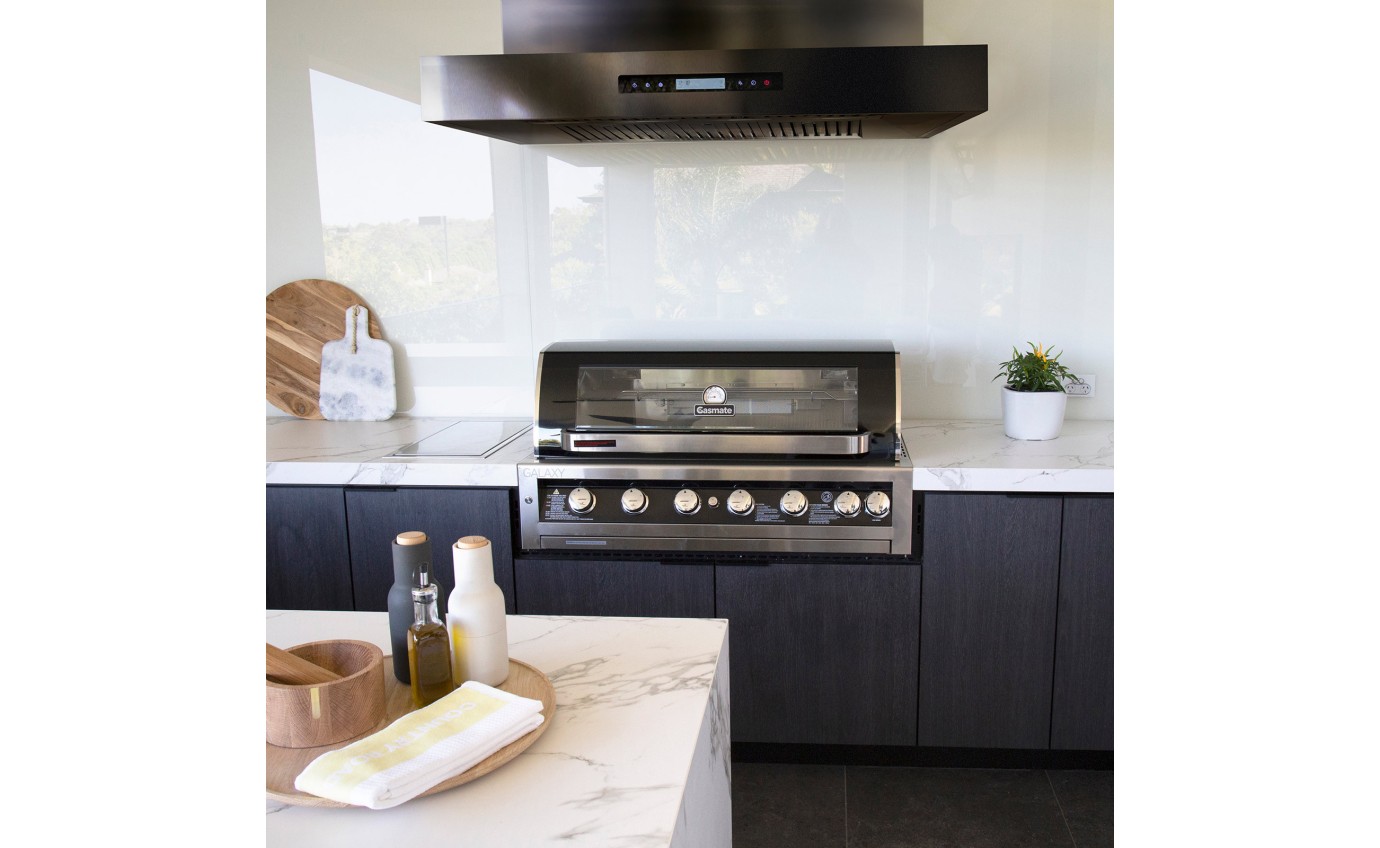 Excelsior 1480mm Wall Mounted BBQ Rangehood CXWB14802BLK