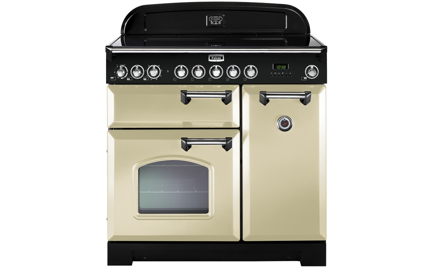 Falcon 90cm Classic Deluxe Induction Cooker (Cream/Chrome) CDL90EICRCH