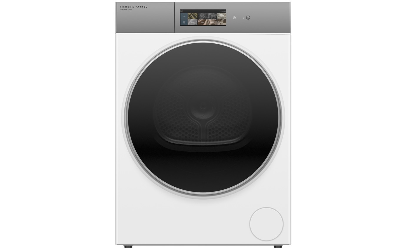 Fisher & Paykel 10kg Series 9 Contemporary Heat Pump Dryer (White) DH1060T5