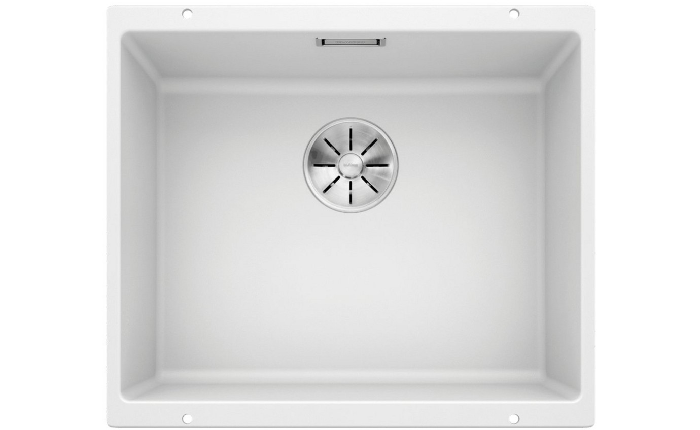 Blanco SUBLINE 500-U Single Bowl Undermount Sink (White) SUBLINE500UWK5