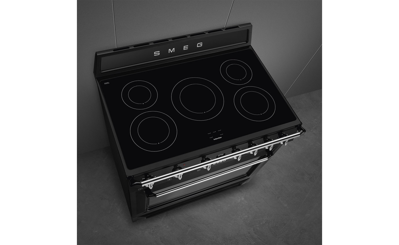 Smeg 90cm Victoria Freestanding Cooker TR90IMBL