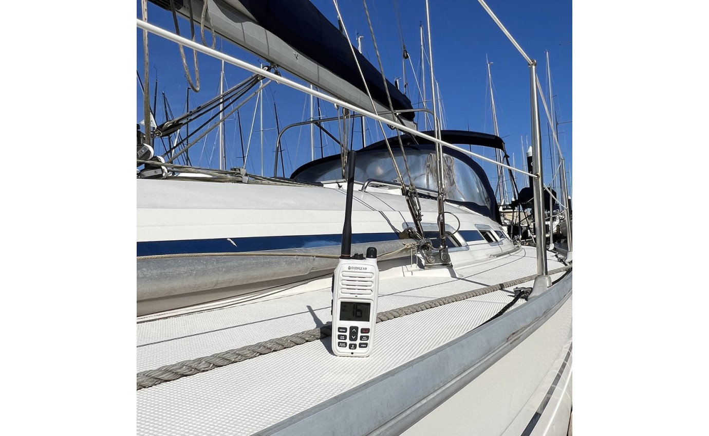 ECOXGEAR EXM300 6W IP67 VHF Marine Handheld Radio EXM600