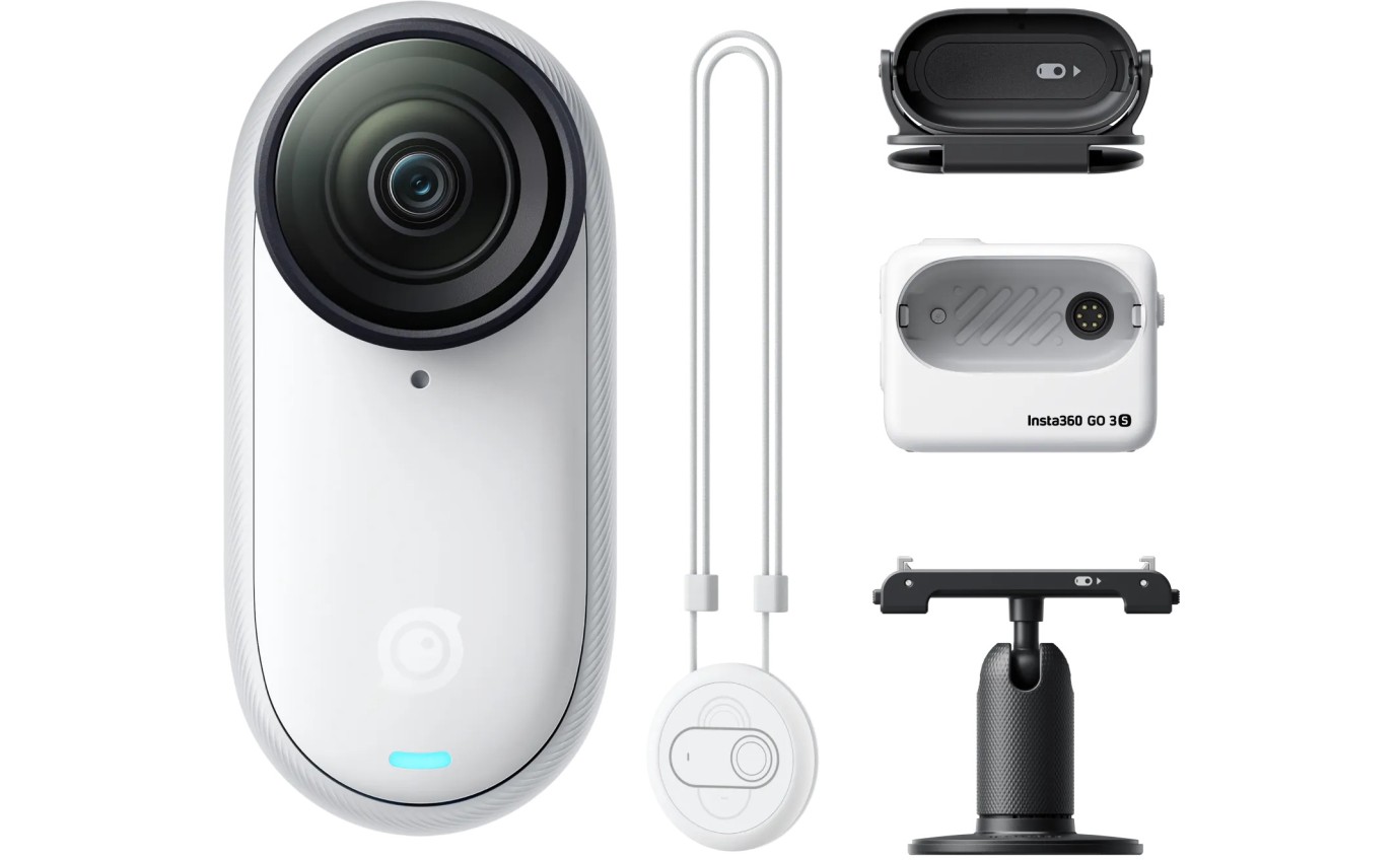 Insta360 GO 3S 128GB Standard Bundle (Arctic White) INSTAGO3SW128GB