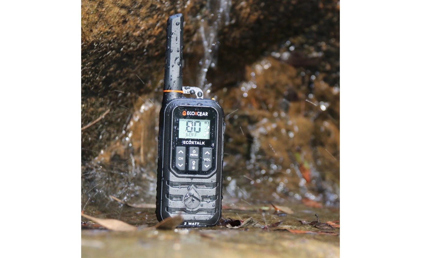 Ecoxgear 2.0 Watt Rugged UHF CB Handheld Radio (Twin Pack) EXG210S2PK