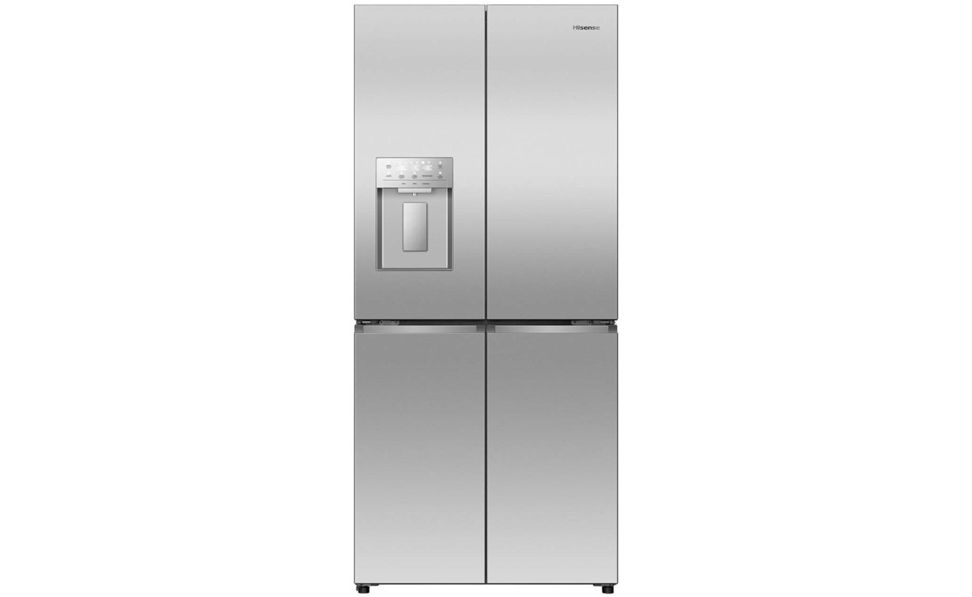 Hisense 483L PureFlat Slim French Door Fridge (Silver) HRCD483TSW