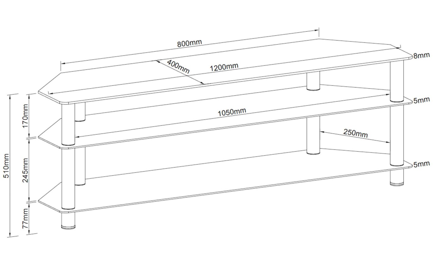 Tauris Ace 1200 TV Entertainment Unit ACE1200