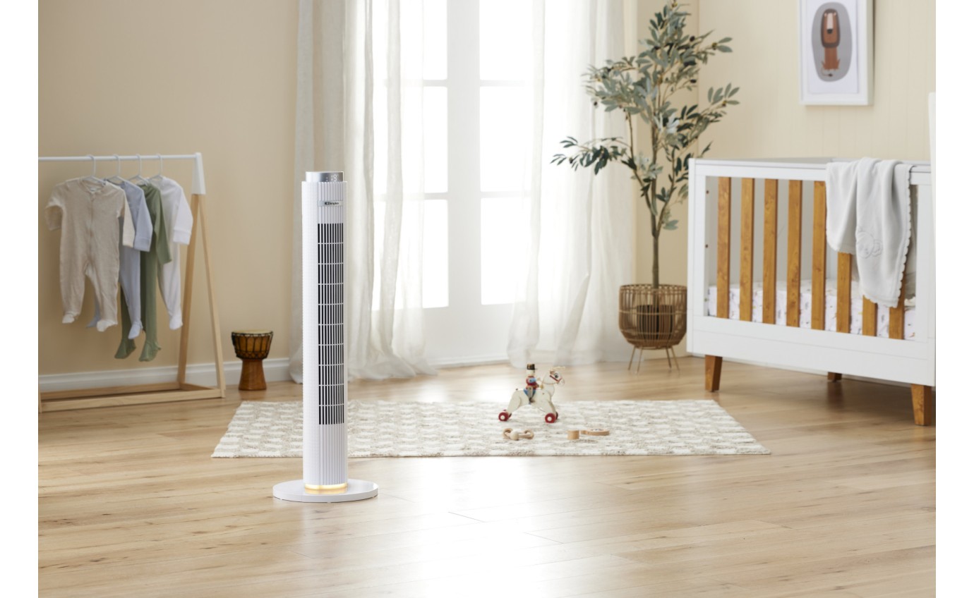 Dimplex 93cm Tower Fan with Night Light DCTF93NL